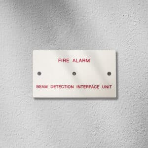 Interface on wall