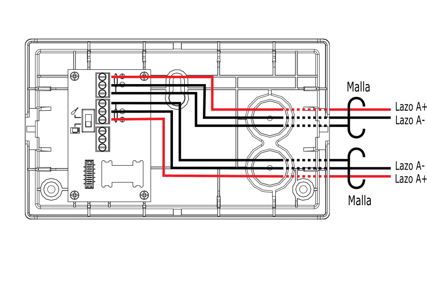 esquema loop repeater